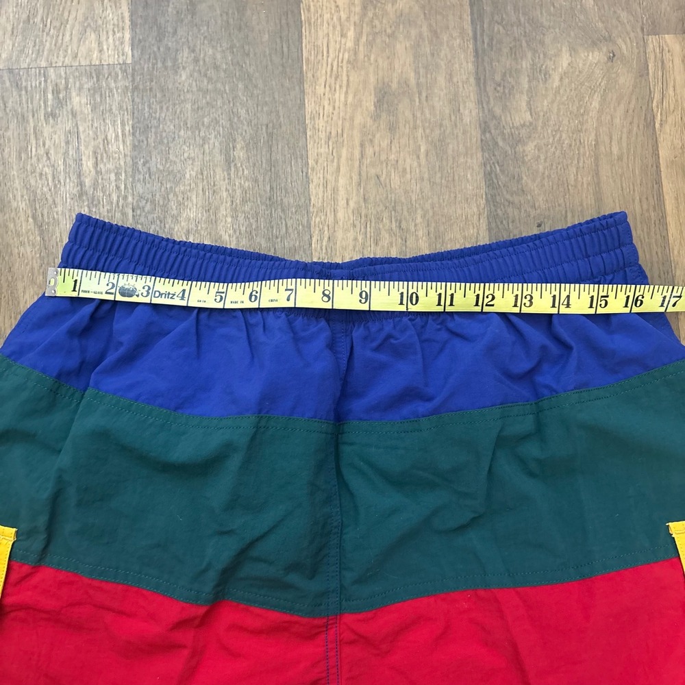 Vintage 1990s L.L. Bean Colorblack Nylon Mesh Lined Cargo Pocket Hybird Shorts - Picture 6 of 7